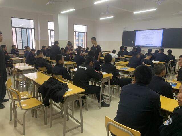 新余司法警官学校教室环境
